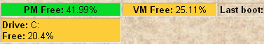 A screen capture of the network scanner