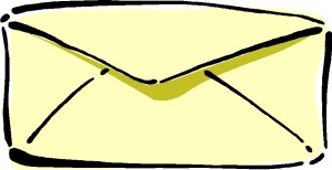 An envelope.