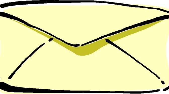 An envelope.